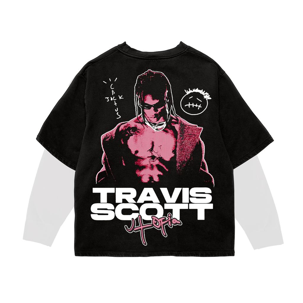 Stargaze Full Sleeve Oversized Tee