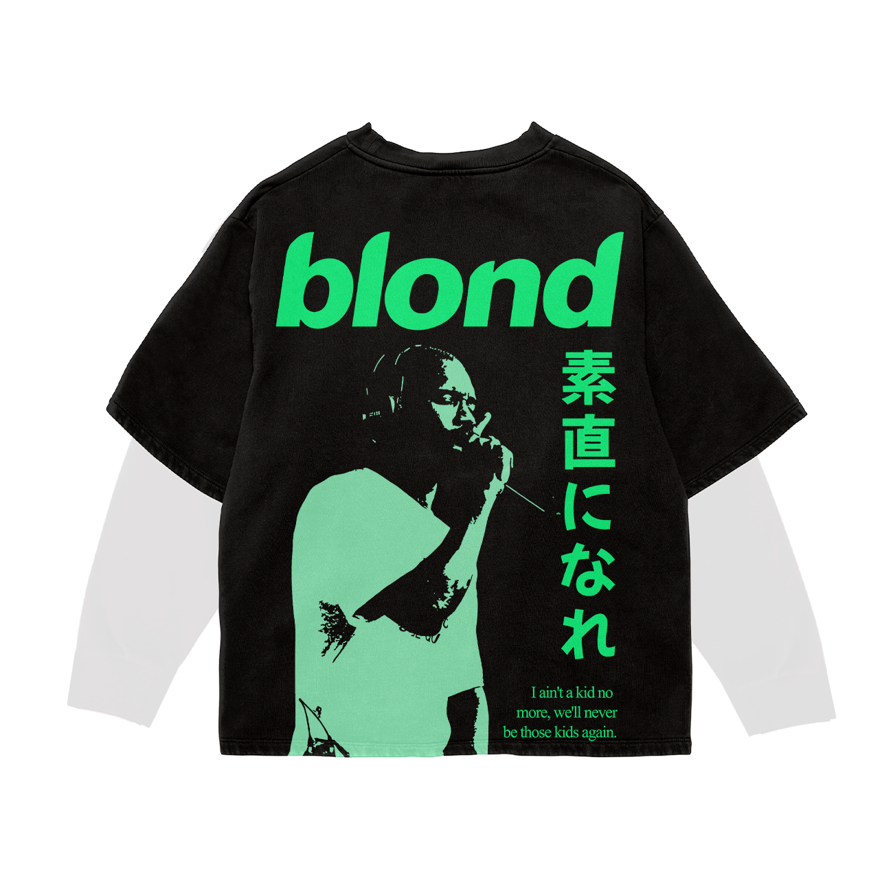 NeoBlonde Full Sleeve Oversized Tee