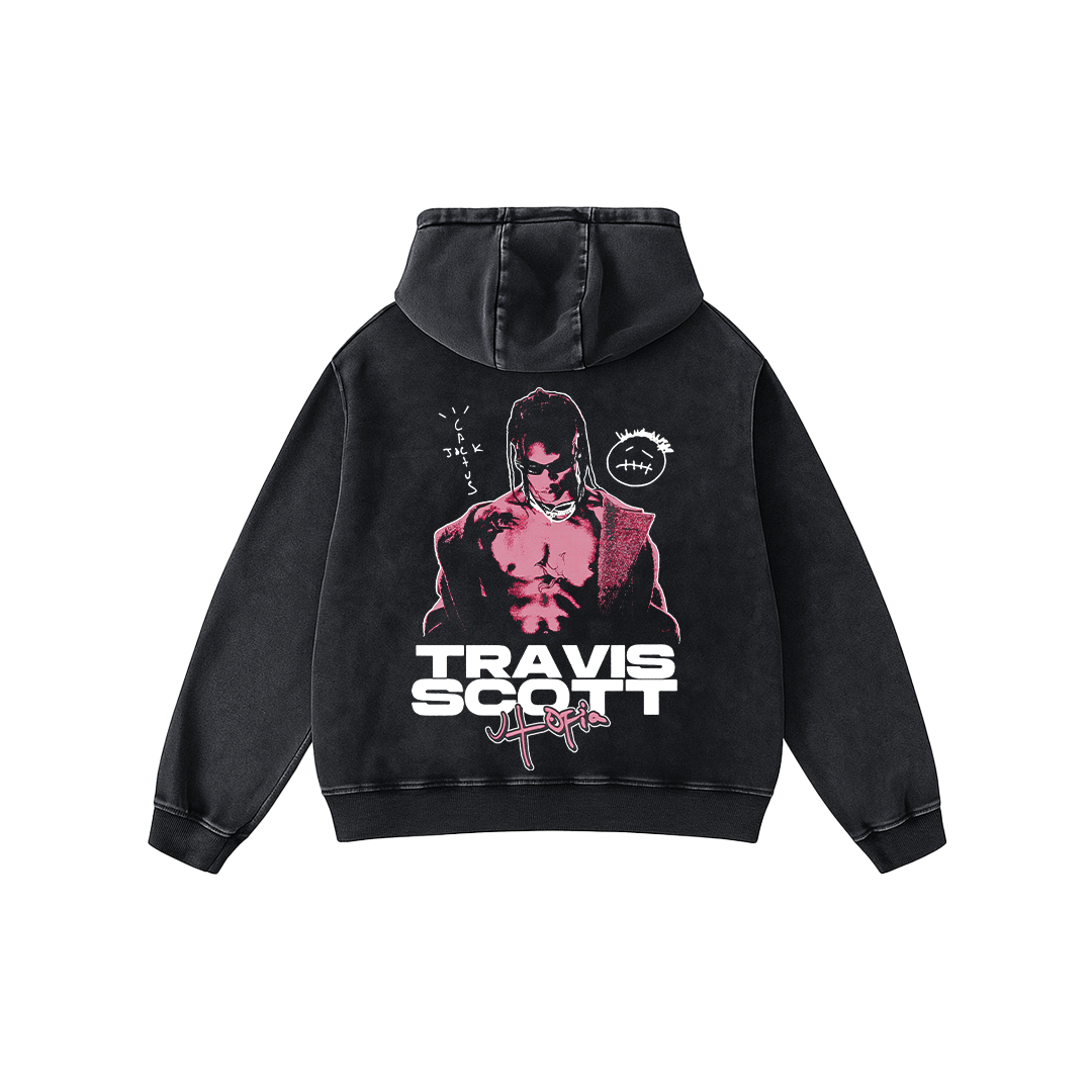 Stargaze Oversized Acid Wash Hoodie