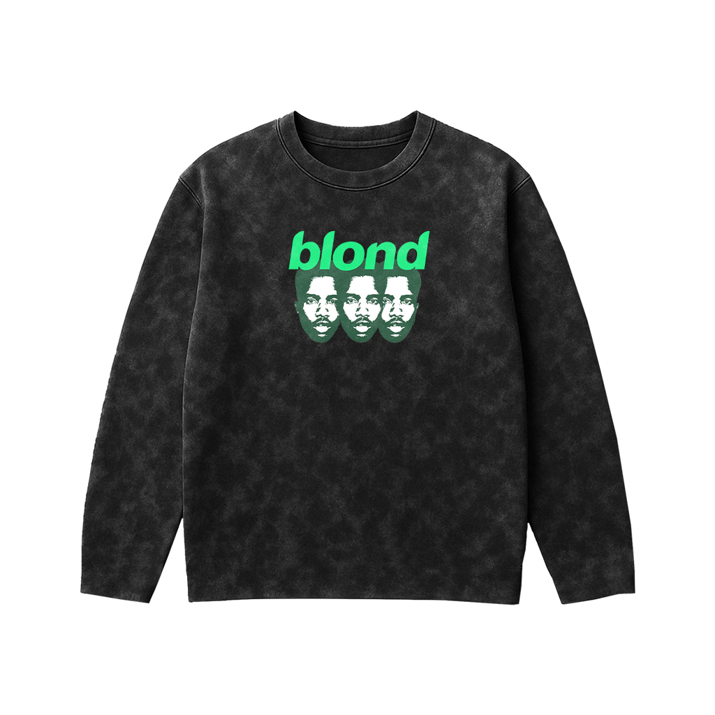 NeoBlonde Oversized Acid Wash Sweatshirt