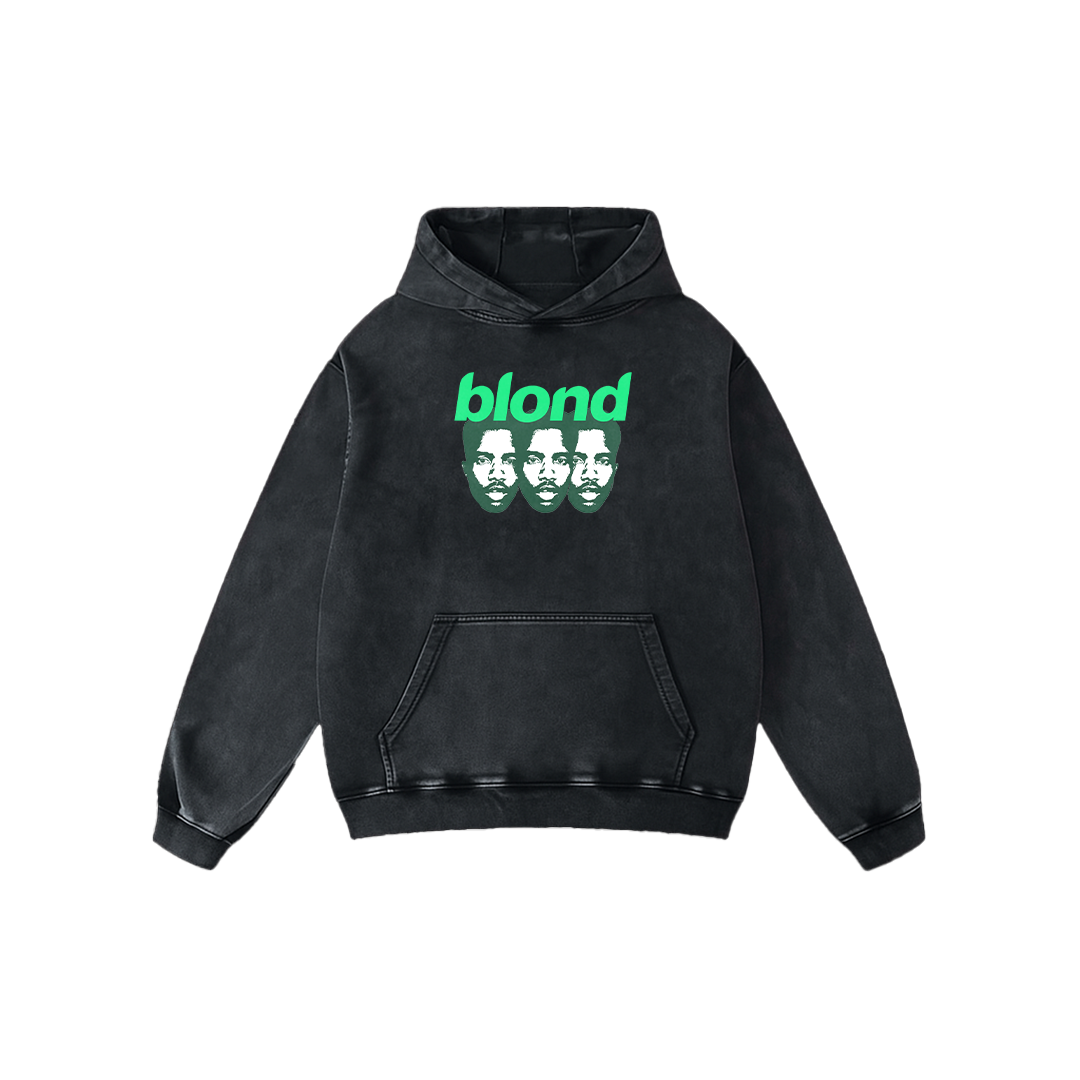 NeoBlonde Oversized Acid Wash Hoodie