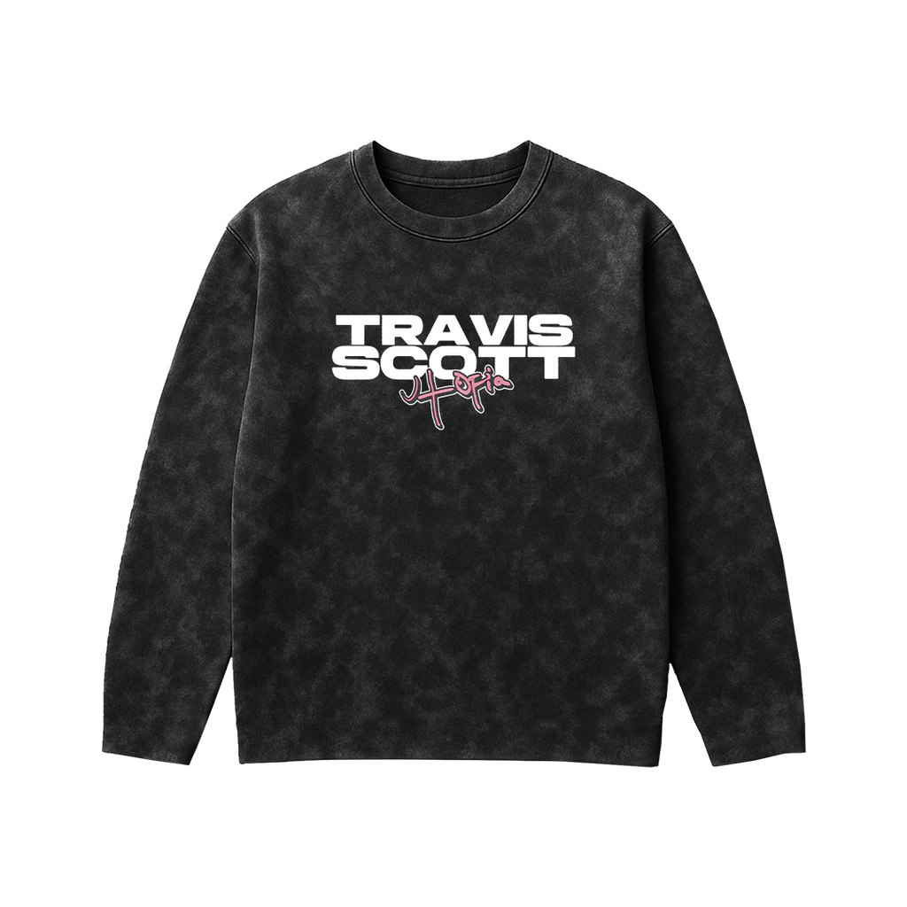 Stargaze Oversized Acid Wash Sweatshirt