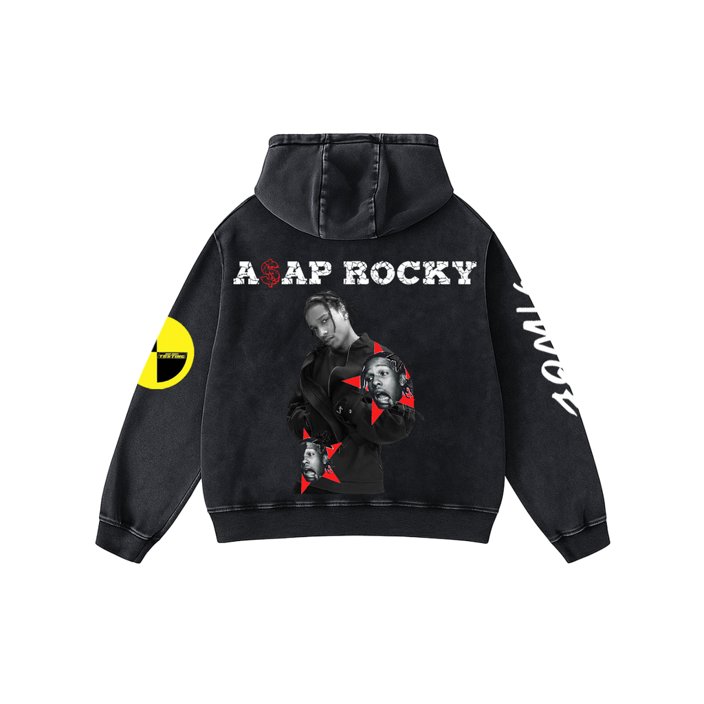 TEST DRIVE Acid Wash Hoodie