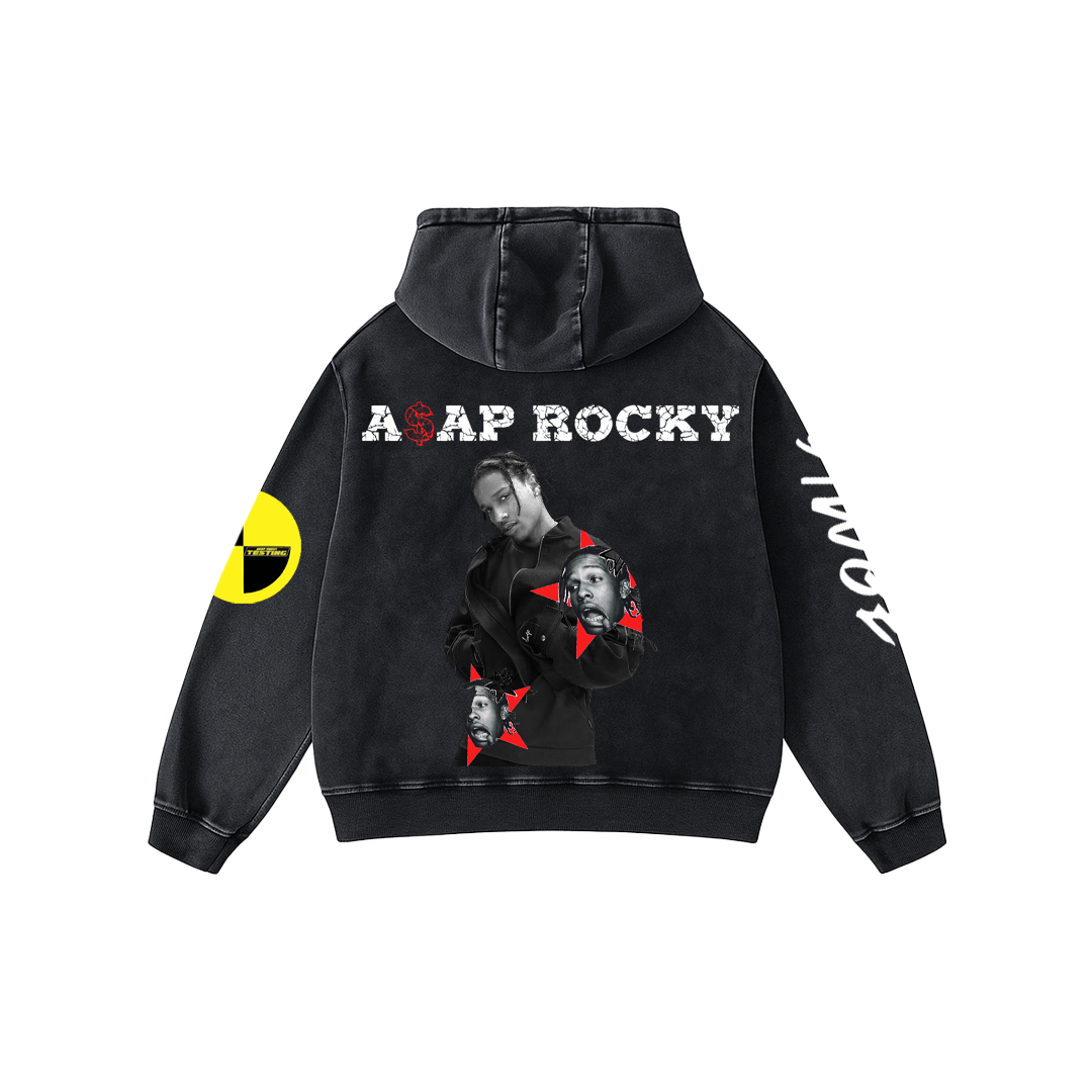 TEST DRIVE Acid Wash Hoodie